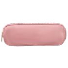 Peterson, kosmetyczka, 1-komorowa, cekinowa, różowa