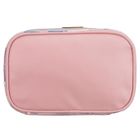 Peterson, kosmetyczka kuferek, cekinowa, różowa