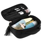 Peterson, kosmetyczka z uchwytem, tkanina syntetyczna, czarna