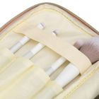 Peterson, kosmetyczka z uchwytem, tkanina syntetyczna, różowa