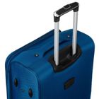 Peterson, lekka walizka, duża, niebiesko-czerwona, 78 cm