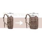 Peterson, plecak podróżny z portem USB, beżowy