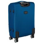 Peterson, walizka, średnia, granatowo-czerwona, 68 cm