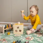 Petite&Mars, Gravity Wood of Mars, drewniany sorter, Aurora Pink