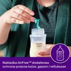 Philips Avent, Responsywne Butelki Natural, Air Free, butelka z wentylem, 0m+, 125 ml