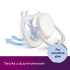 Philips Avent, Ultra Air, Deco, smoczek uspokajający, niebieski, 18m+, 2 szt.