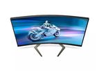 Philips, monitor, 31.5", 32M1C5200W, VA, Curved, 240Hz, HDMIx2, DP, HAS