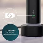 Philips, Sonicare 7100, szczoteczka soniczna z etui, czarna, HX7421/01