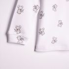 Piżama dziecięca, biała, Nicol