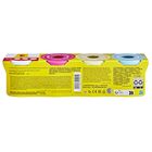 Play-Doh, Konfetti, 4 tuby, zestaw kreatywny