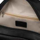 Plecak, czarny, skóra ekologiczna, Rovicky