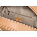 Plecak miejski, beżowy, skóra ekologiczna, Peterson