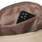 Plecak miejski, beżowy, skóra ekologiczna, Rovicky