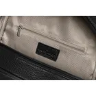 Plecak miejski, czarny, skóra ekologiczna, Peterson