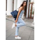 Plecak miejski, granatowy, Peterson