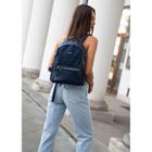 Plecak miejski, granatowy, Peterson