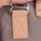 Plecak miejski, różowo-szary, Peterson