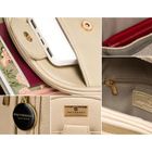 Plecak na jedno ramię, saszetka, beżowy, Peterson