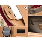 Plecak na jedno ramię, saszetka, beżowy, Peterson