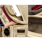 Plecak na jedno ramię, saszetka, złoty, Peterson