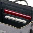 Plecak na latopa, szary, Peterson