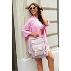 Plecak podróżny, bagaż podręczny do samolotu, fioletowy, Himawari