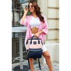 Plecak podróżny na laptopa, bagaż podręczny do samolotu, różowy, Himawari