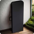 Plonos, ławka ogrodowa cateringowa składana, czarna, 180 cm