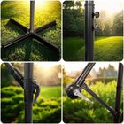 Plonos, parasol ogrodowy, składany, 6 segmentowy, z pokrowcem, 350 cm, PL-880