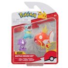 Pokemon, figurki bitewne, pakiet, 3 szt