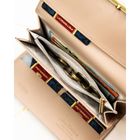 Portfel, beżowy, skóra ekologiczna, Peterson