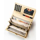 Portfel, beżowy, skóra ekologiczna, Peterson