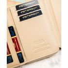 Portfel, beżowy, skóra ekologiczna, Peterson