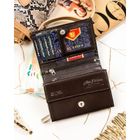 Portfel, brązowy, RFID, Peterson