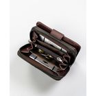 Portfel, brązowy, skóra ekologiczna, 4U Cavaldi