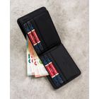 Portfel, czarny, skóra ekologiczna, Peterson