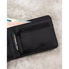 Portfel, czarny, skóra ekologiczna, Peterson