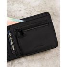 Portfel, czarny, skóra ekologiczna, Peterson