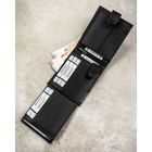 Portfel, czarny, skórzany, 4U Cavaldi