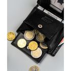 Portfel, czarny, skórzany, 4U Cavaldi