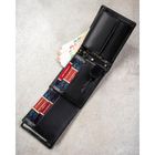 Portfel, czarny, skórzany, RFID, Peterson