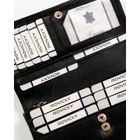 Portfel, czarny, skórzany, Rovicky