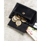 Portfel, czarny, skórzany, Rovicky