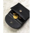 Portfel, czarny, skórzany, Rovicky