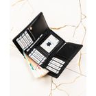 Portfel, czarny, skórzany, Rovicky