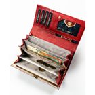 Portfel, czerwony, RFID, Peterson