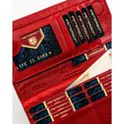 Portfel, czerwony, RFID, Peterson