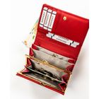 Portfel, czerwony, skórzany, Rovicky