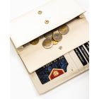 Portfel, ecru, Peterson