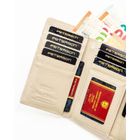 Portfel, ecru, Peterson